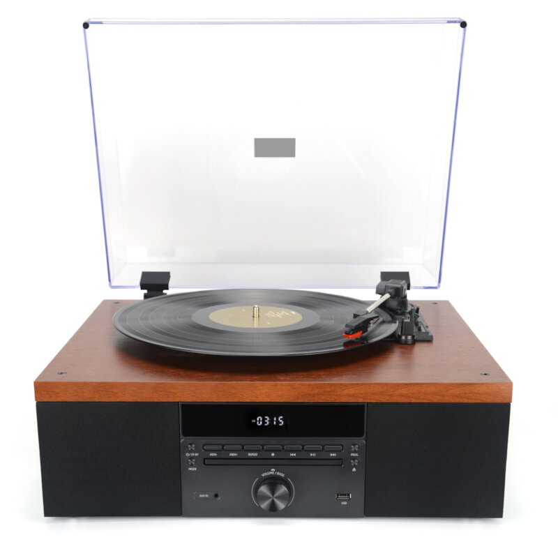 Akai ATT-14BT Ηχοσύστημα με Πικάπ, Bluetooth, CD player, USB, FM, Aux-In, RCA Οut και Ενσωματωμένα Ηχεία 10W Akai ATT-14BT Ηχοσύστημα με Πικάπ, Bluetooth, CD player, USB, FM, Aux-In, RCA Οut και Ενσωματωμένα Ηχεία 10W